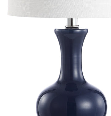 Cox 22" Glass/Metal LED Table Lamp